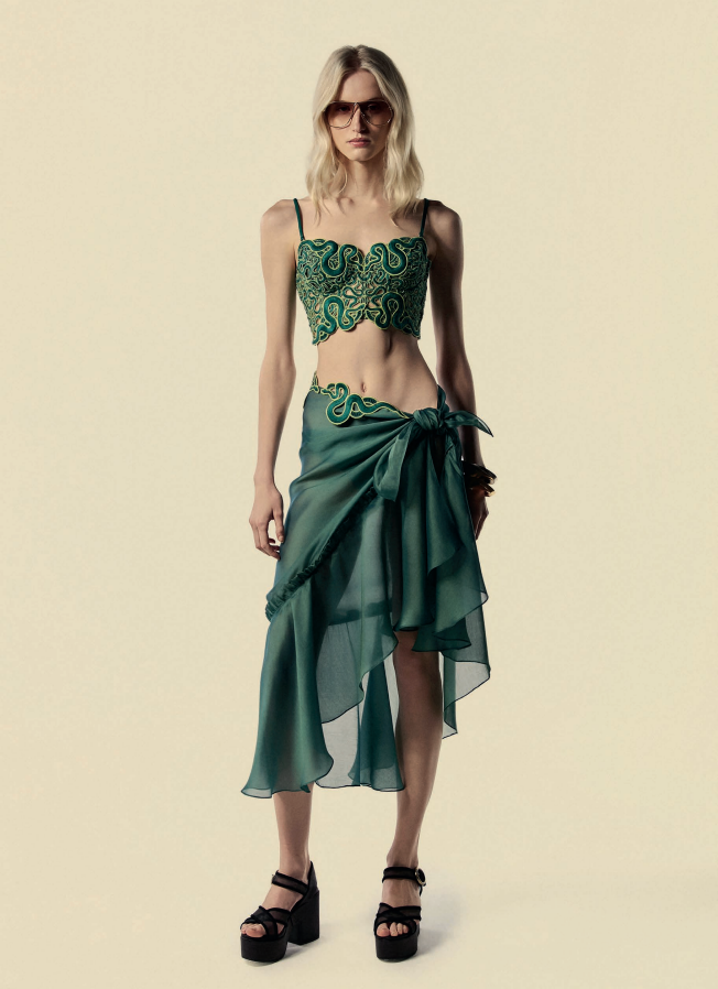 SARONG WITH RUFFLES DESTINO