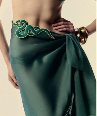 SARONG WITH RUFFLES DESTINO