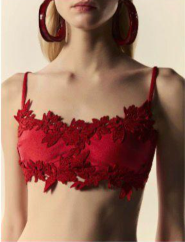 BANDEAU TOP WITH STRAPS REGALO