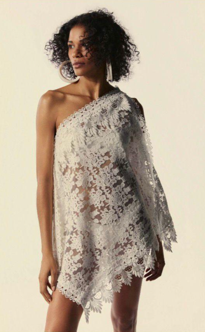 SHORT ONE-SHOULDER DRESS