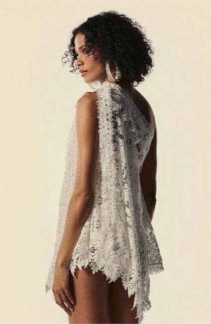 SHORT ONE-SHOULDER DRESS