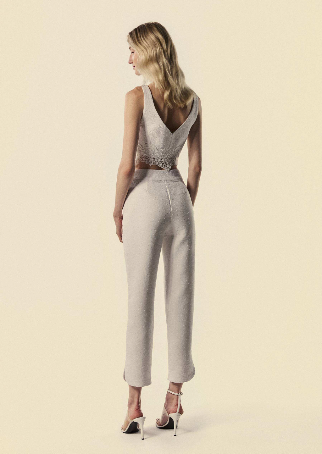 CROPPED STRAP TOP CELESTE