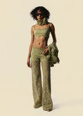 CROPPED TOP WITH STRAPS BOSQUE