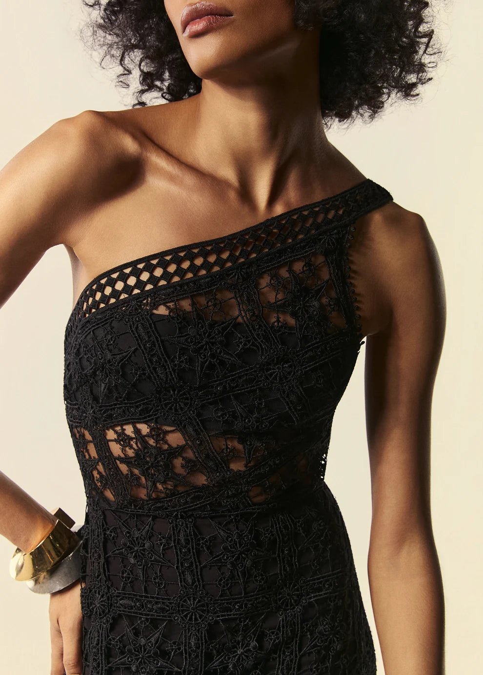 LONG DRESS ONE-SHOULDER CONSTELAÇÃO